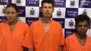 Casal e pai de santo são presos acusados de estupro