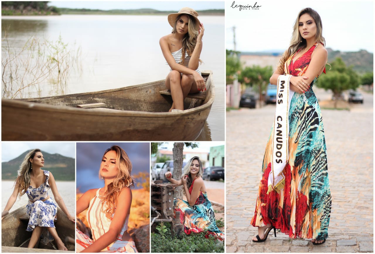 AMANDA OLIVEIRA, REPRESENTANTE DA CIDADE DE CANUDOS, É DESTAQUE DO MISS BAHIA BE EMOTION 2019.