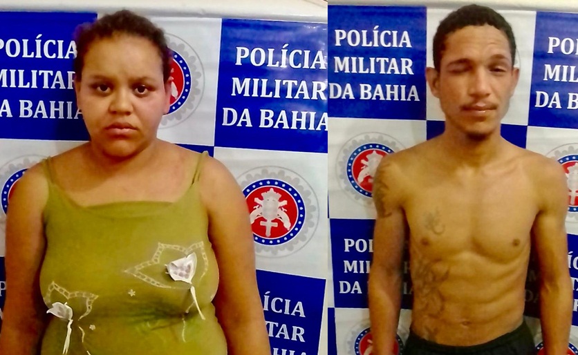 Duas pessoas são presas suspeitas de tráfico de drogas em Jeremoabo- BA 