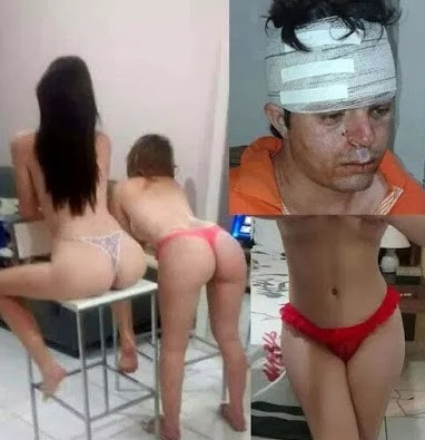  Homem é espancado por se recusar a “fazer amor ” com a esposa e amiga dela. 