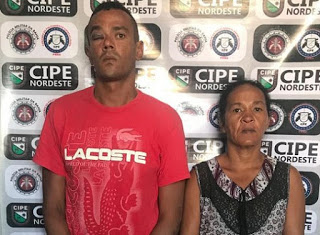 Após denúncia, casal é preso por tráfico de drogas no distrito de Caldas do Jorro, em Tucano