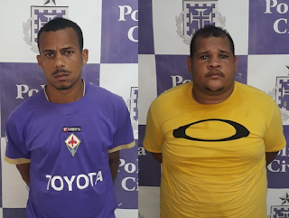 Operação da Polícia Civil tira dois traficantes de circulação em Serrinha