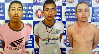 SUSPEITOS DE PRATICAR ASSALTOS NO FINAL DE SEMANA EM ABARÉ-BA ESTÃO PRESOS EM PAULO AFONSO, DIZ POLÍCIA