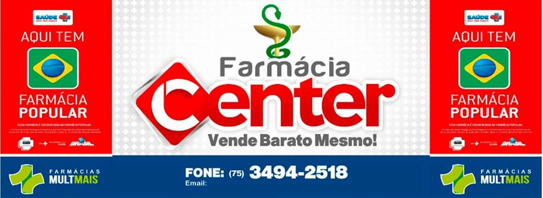 A farmácia center está recebendo Curriculum Vitae.
