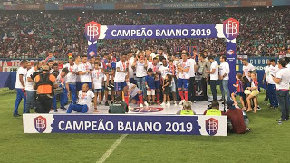 Bahia é Bi-campeão baiano 2018/19. Conheça outros 17 clubes que levantaram a taça este ano