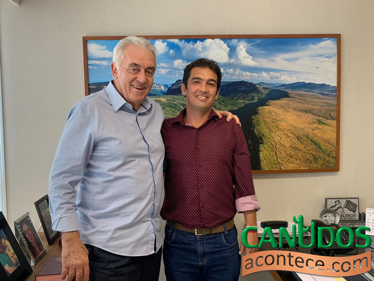 Em reunião com Otto Alencar, Genário Rabelo discute melhorias para Canudos