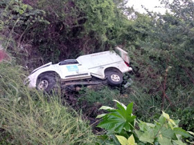 Acidente envolvendo ambulância mata pai e filho em Serra Preta