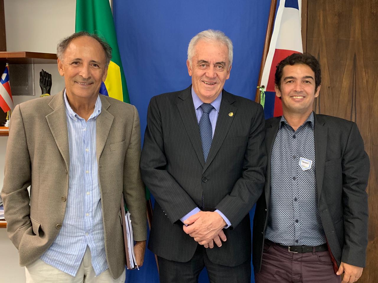 Em Brasília, Genário Rabelo discute projetos para Canudos com Senador Otto Alencar*