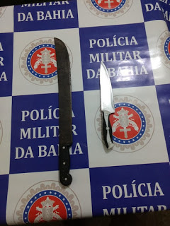 Homem é preso após ameaçar a ex-companheira com uma faca