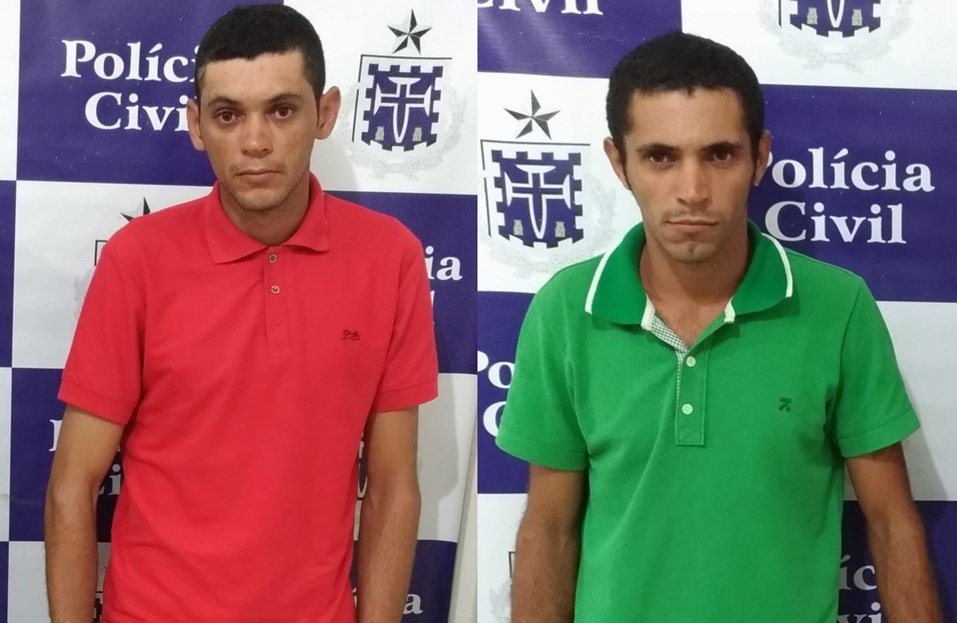 Irmãos são presos por homicídio em Jeremoabo- BA