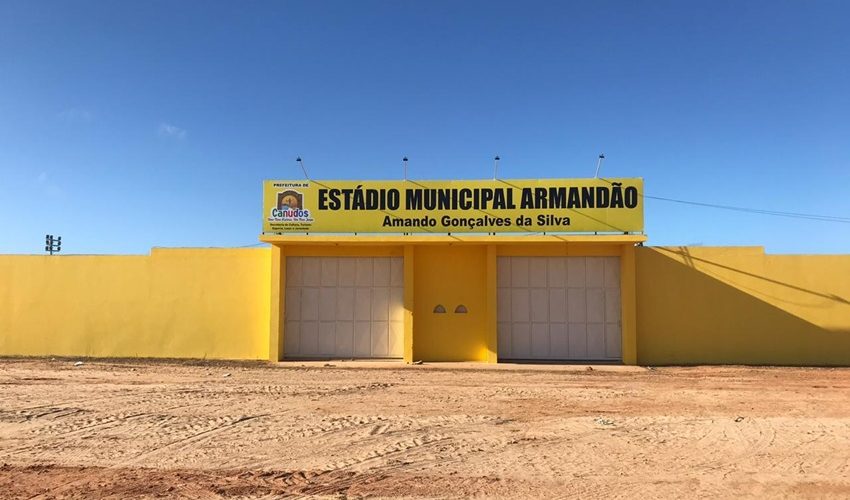 inauguração do estádio municipal de Canudos frustra desportistas em PAULO AFONSO