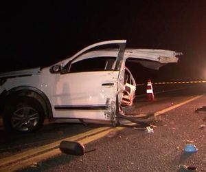 Acidente na BR-116 matou bebê e 2 parentes na BA; carro partiu ao meio