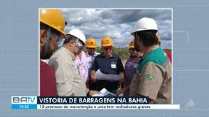Após vistoria em treze barragens da Bahia, estudo aponta que apenas três têm manutenção em dia