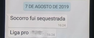 Mulher foge com o amante e inventa sequestro para marido