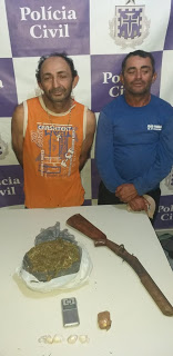 Drogas e espingarda são apreendidas com traficantes em Juazeiro