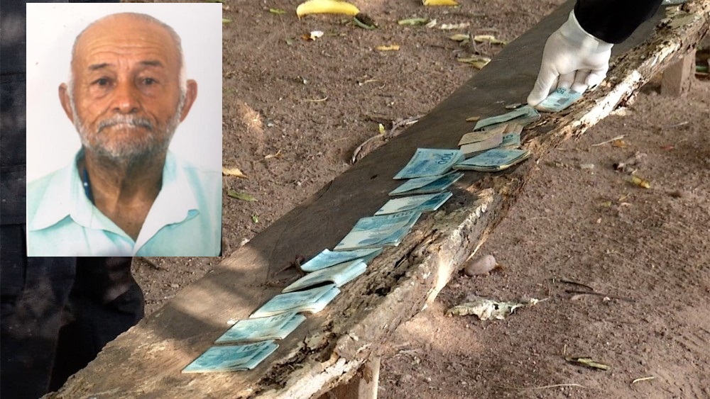 Brasil: Idoso de 77 anos é encontrado morto com mais de R$ 33 mil no bolso