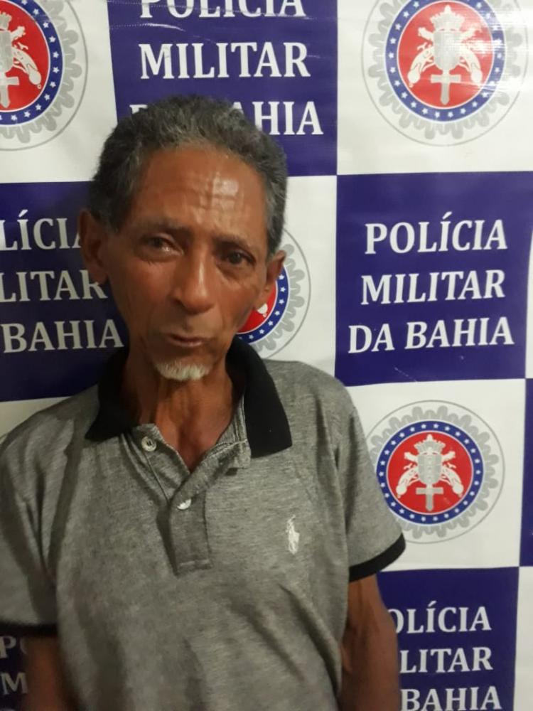Homem foi preso após agredir companheira no centro de Santa Brígida-BA