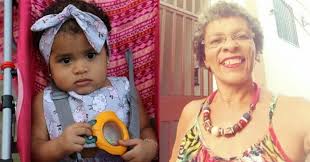 Bebê e tia-avó não sobrevivem após serem atropeladas por caçamba no interior da Bahia