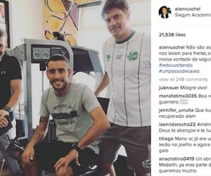 Jogador da Chapecoense publica foto em rede social e diz: 'Estou voltando'