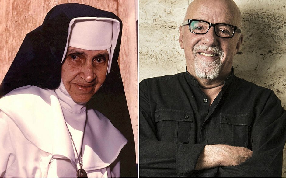 'Doei R$ 1 milhão a quem me deu de comer', diz Paulo Coelho sobre Irmã Dulce