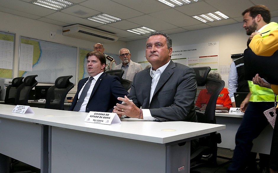 Em reunião com governador, União reconhece decreto de emergência da Bahia
