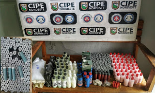 Fábrica clandestina de munição é desmontada em Monte Santo