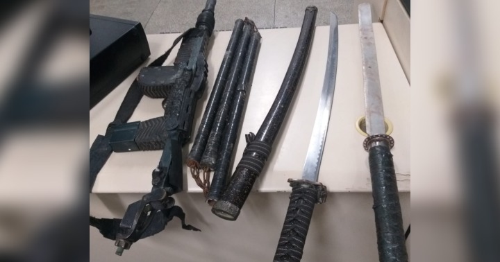 Santa Brígida-BA: Após briga entre pai e filho, PM apreende armas na casa dos envolvidos