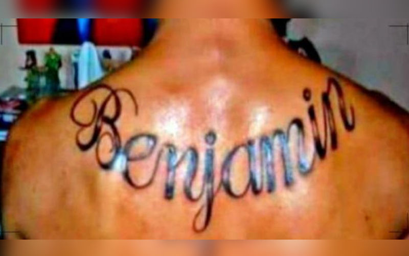 Homem tatua nome do filho e descobre que não é o pai da criança
