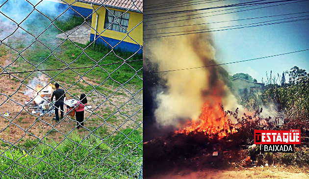Colocar fogo em lixo ou no quintal de casa é crime e pode levar à prisão