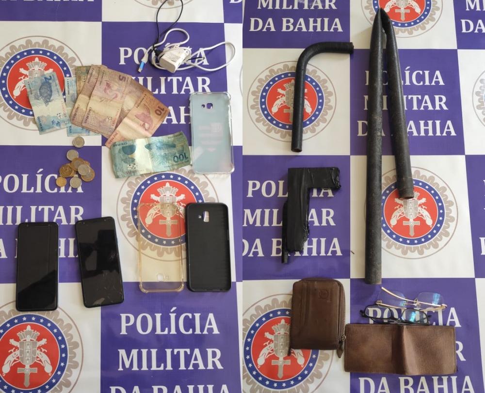 Rifles, fuzil e carabina encontrados enterrados na cidade de Canudos