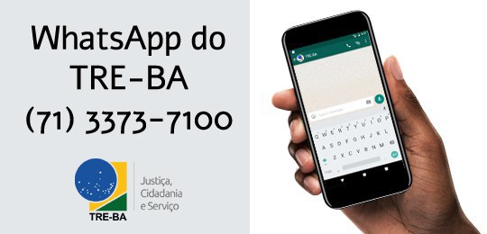 Ascom do TRE-BA disponibiliza whatsapp para profissionais da imprensa
