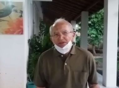 Prefeito de Paulo Afonso testa positivo para Covid-19; político não tem sintomas