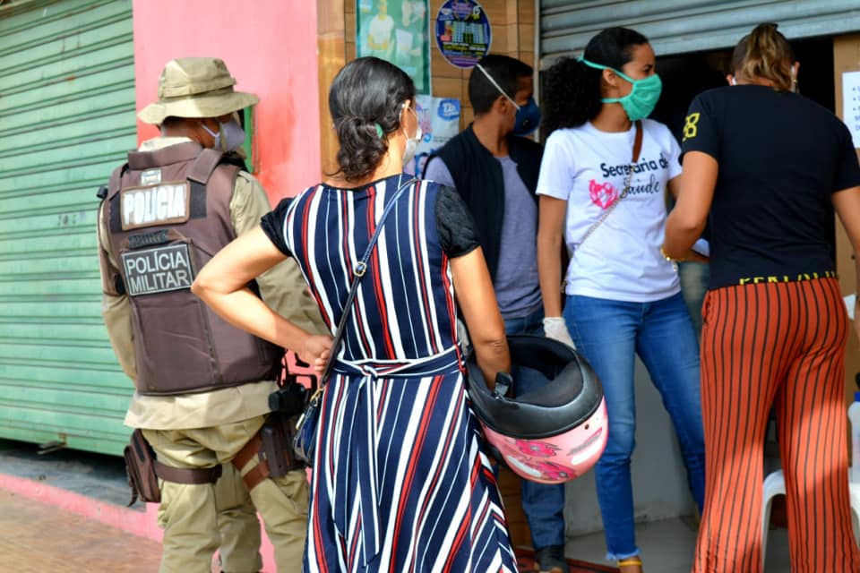 Prefeitura de Canudos realiza força tarefa para fiscalizar reabertura parcial do comércio local