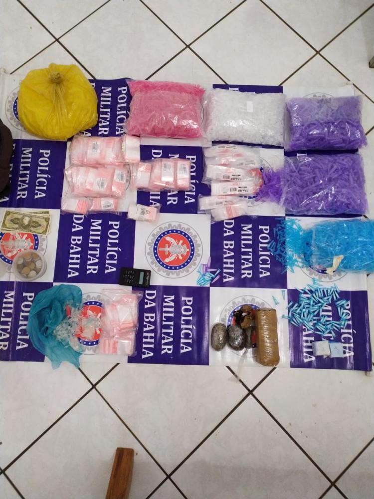 Suspeito de tráfico de drogas é preso após denúncia em Sítio do Quinto- BA