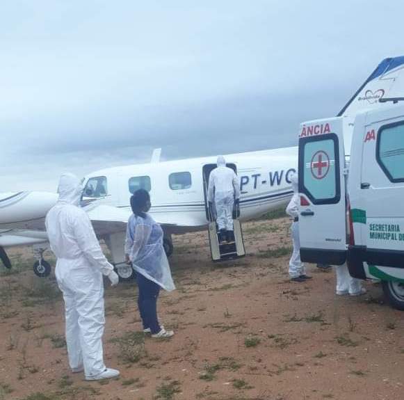 MONTE SANTO: PACIENTE FOI LEVADO EM UTI AÉREA PARA SALVADOR.