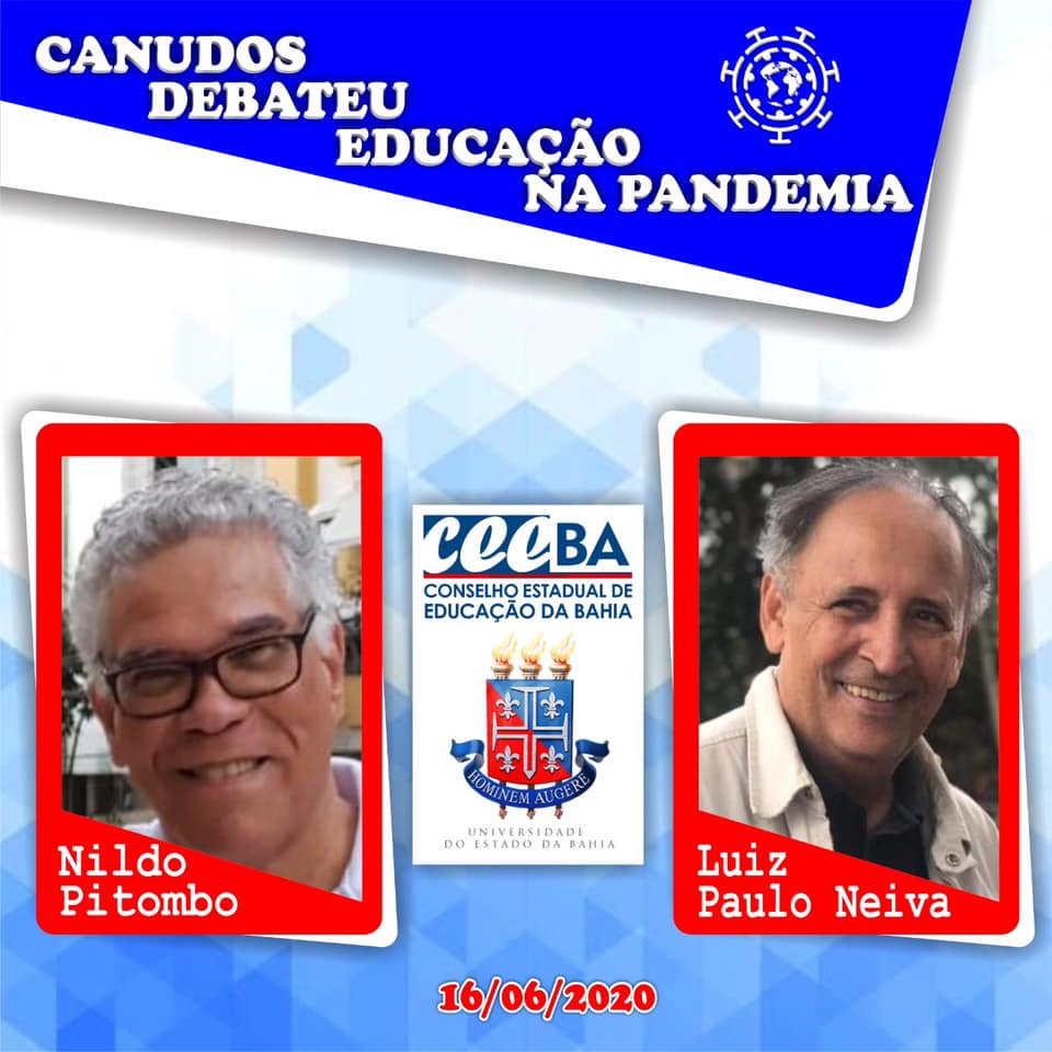 CANUDOS DEBATEU EDUCAÇÃO NA EPIDEMIA