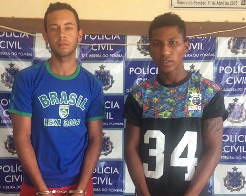 Elementos são presos com veículos roubados, em Ribeira do Pombal
