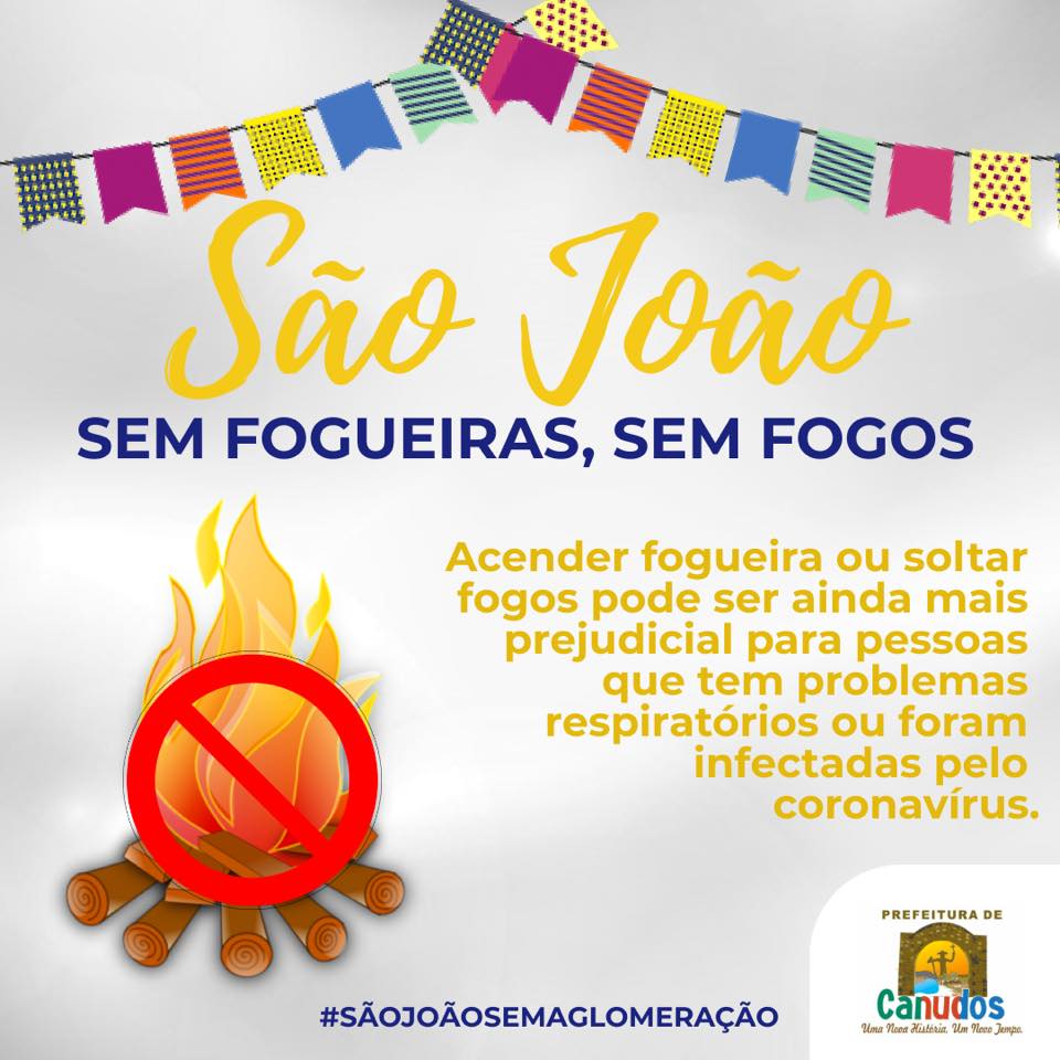 O coronavírus atinge o sistema respiratório e com a fumaça emitida pelas fogueiras, a saúde das pessoas pode se agravar. 