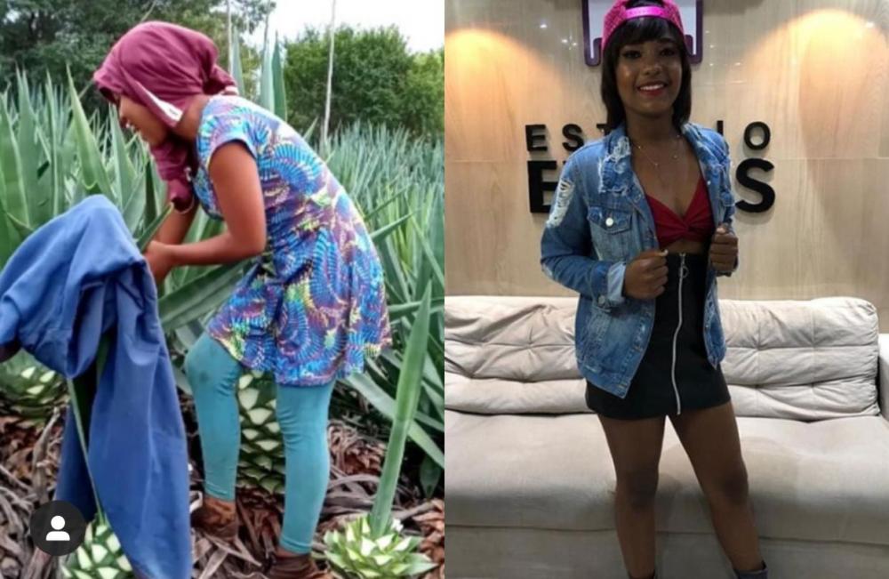 Após bombar na web, Ângela Naiara, a menina do sisal, assina com produtora e já tem música pronta 