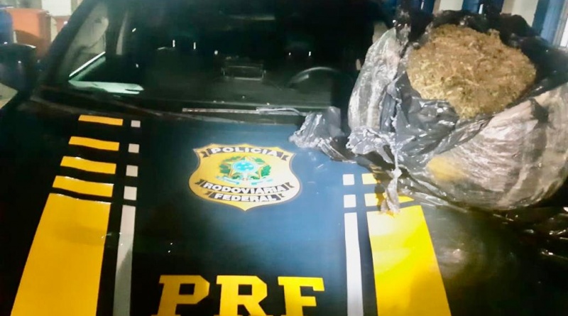 Com carro alugado, empresário é preso pela PRF com 25 kg de maconha em trecho da BR- 116 em Tucano-BA