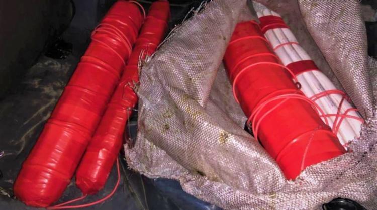 Polícia apreende 40 bananas de dinamite em Senhor do Bonfim