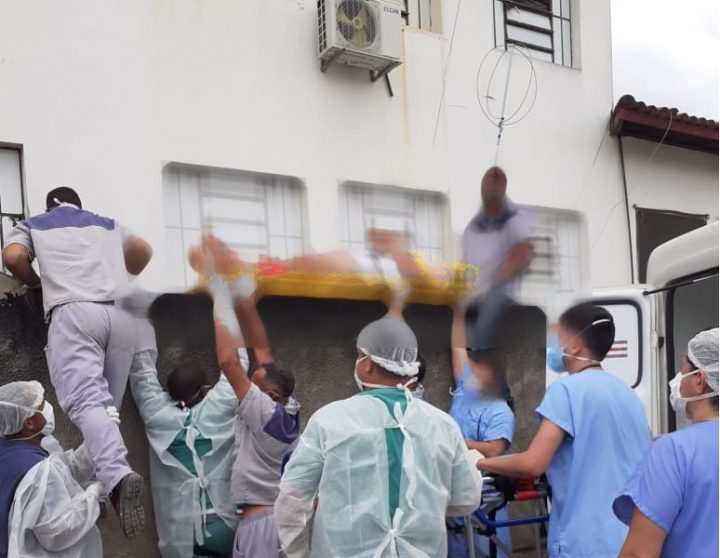 Morre paciente que se jogou do 1º Andar do Hospital Geral Santa Tereza, em Ribeira do Pombal-BA