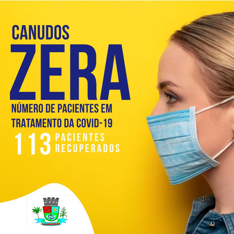 Canudos zera o número de pacientes em tratamento da covid-19