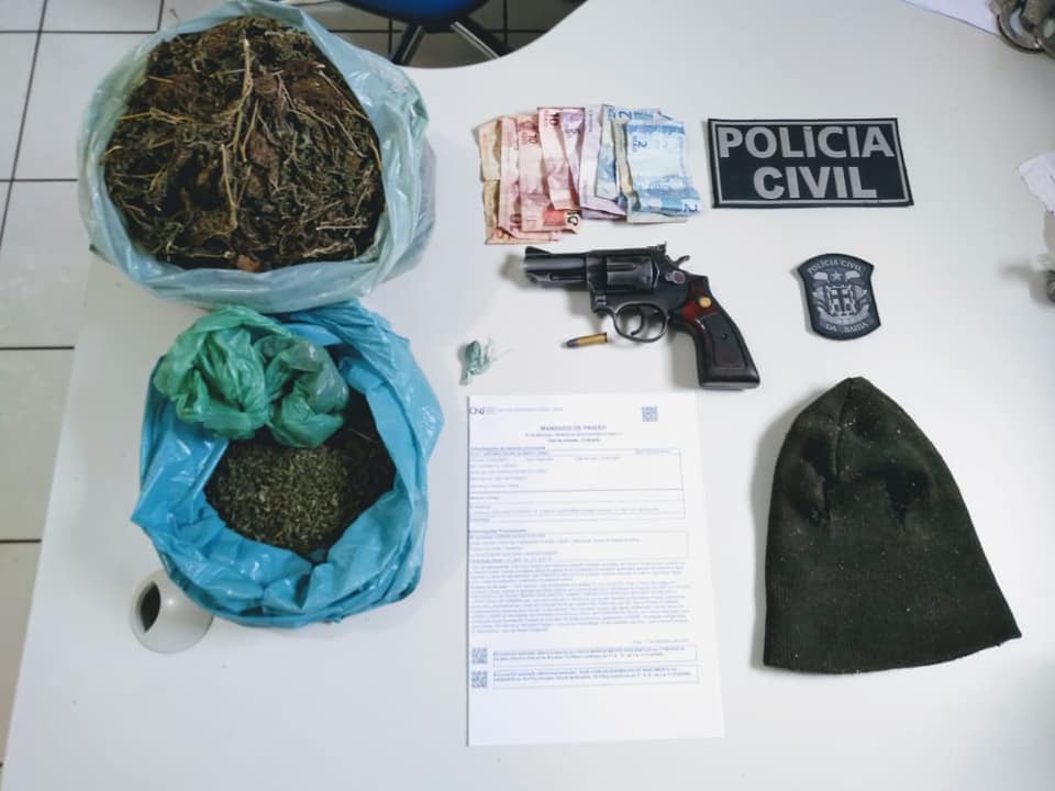 Acusado de homicídio é capturado pela Polícia e ainda acrescenta um flagrante em ficha criminal