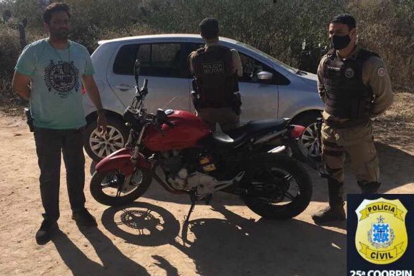 Veículo roubado em Euclides da Cunha-BA, é encontrado sendo desmanchado em Monte Santo-BA