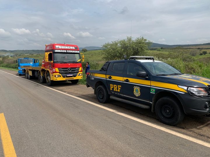 Caminhão roubado em Ribeira do Pombal-BA, é recuperado em Sergipe