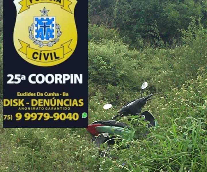 Polícia civil recupera veículo roubado, num intervalo menor que 12 horas após o crime, em Euclides da Cunha-BA