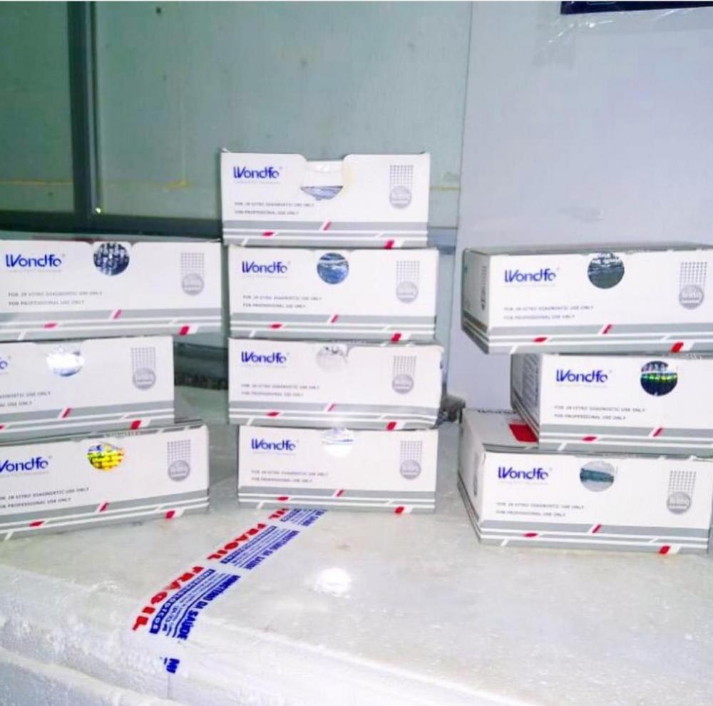Nesta segunda-feira (25), Canudos recebeu da Fazenda Pajuçara uma expressiva doação de 200 testes rápidos para a detecção do coronavírus