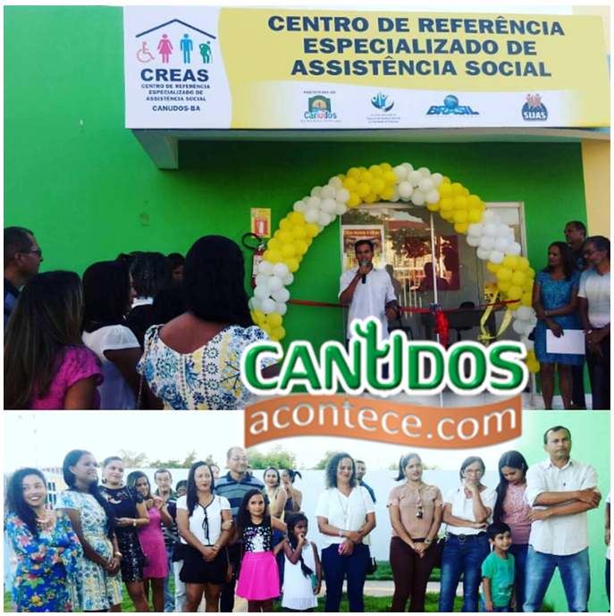 Prefeitura de canudos não para de entregar obras, Sede do CREAS é entregue à população de Canudos