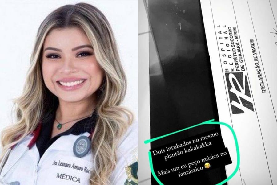 RO- Médica ri ao entubar paciente com covid-19: “Mais um eu peço música”